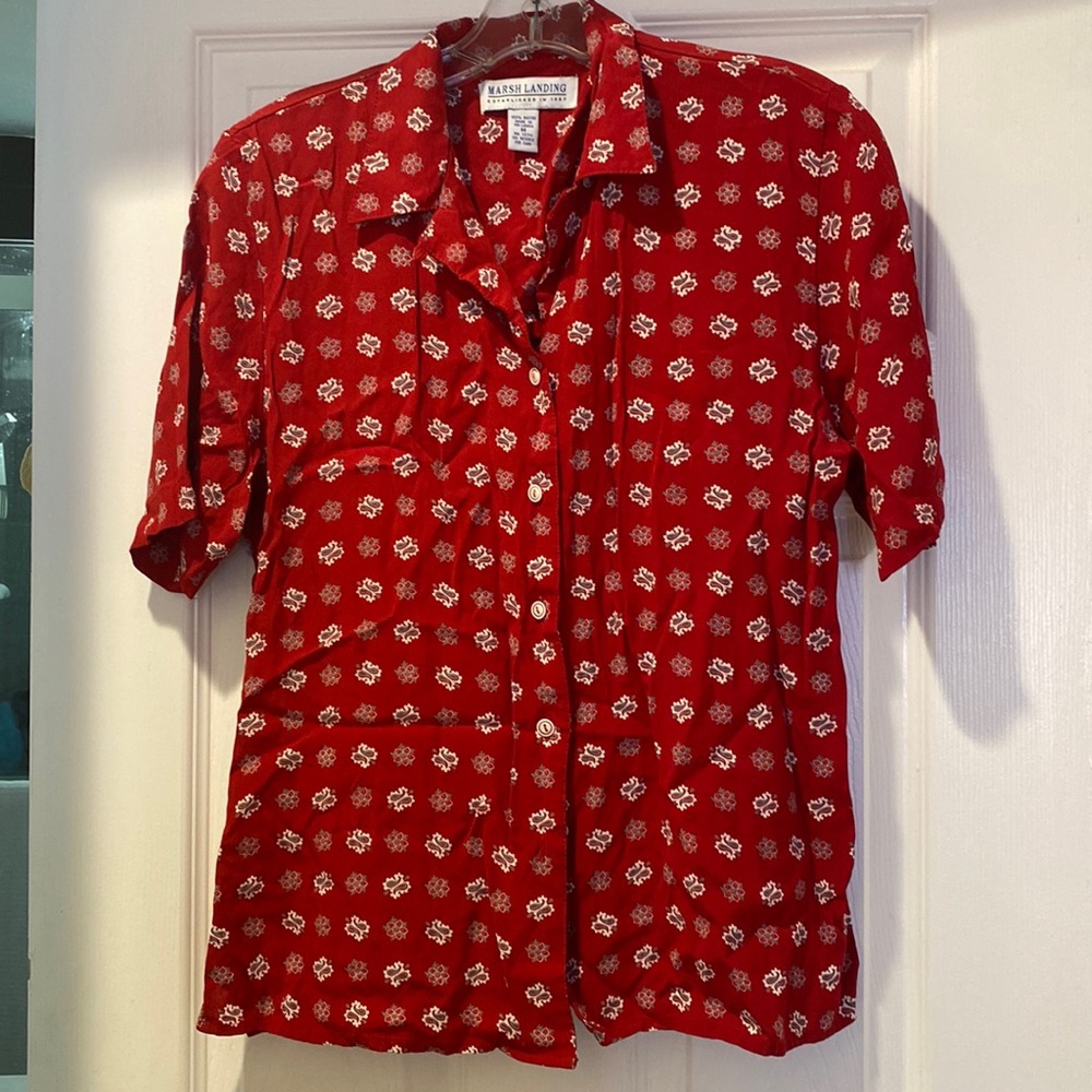 Medium Marsh Landing Button Down